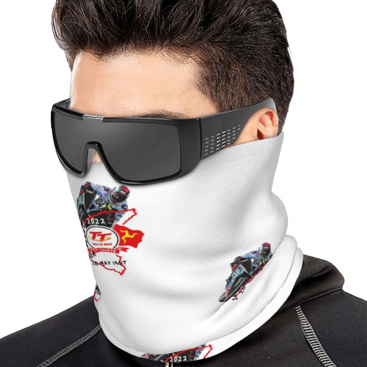 Neck Gaiter Face Cover - Isle Of Man TT Races Multifunctional