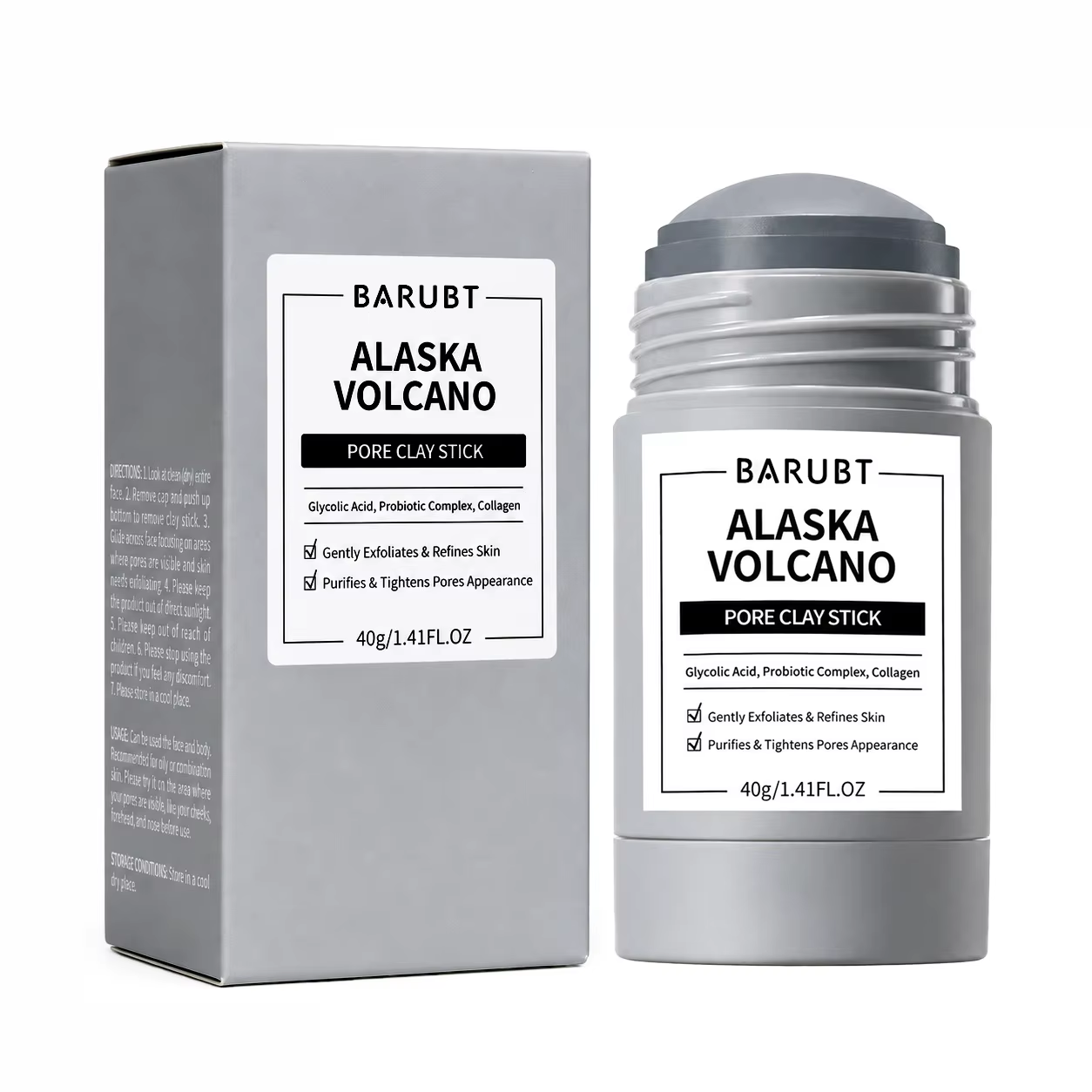 Alaska Volcano Pore Clay Stick - Dust Mask Construction recension och pris