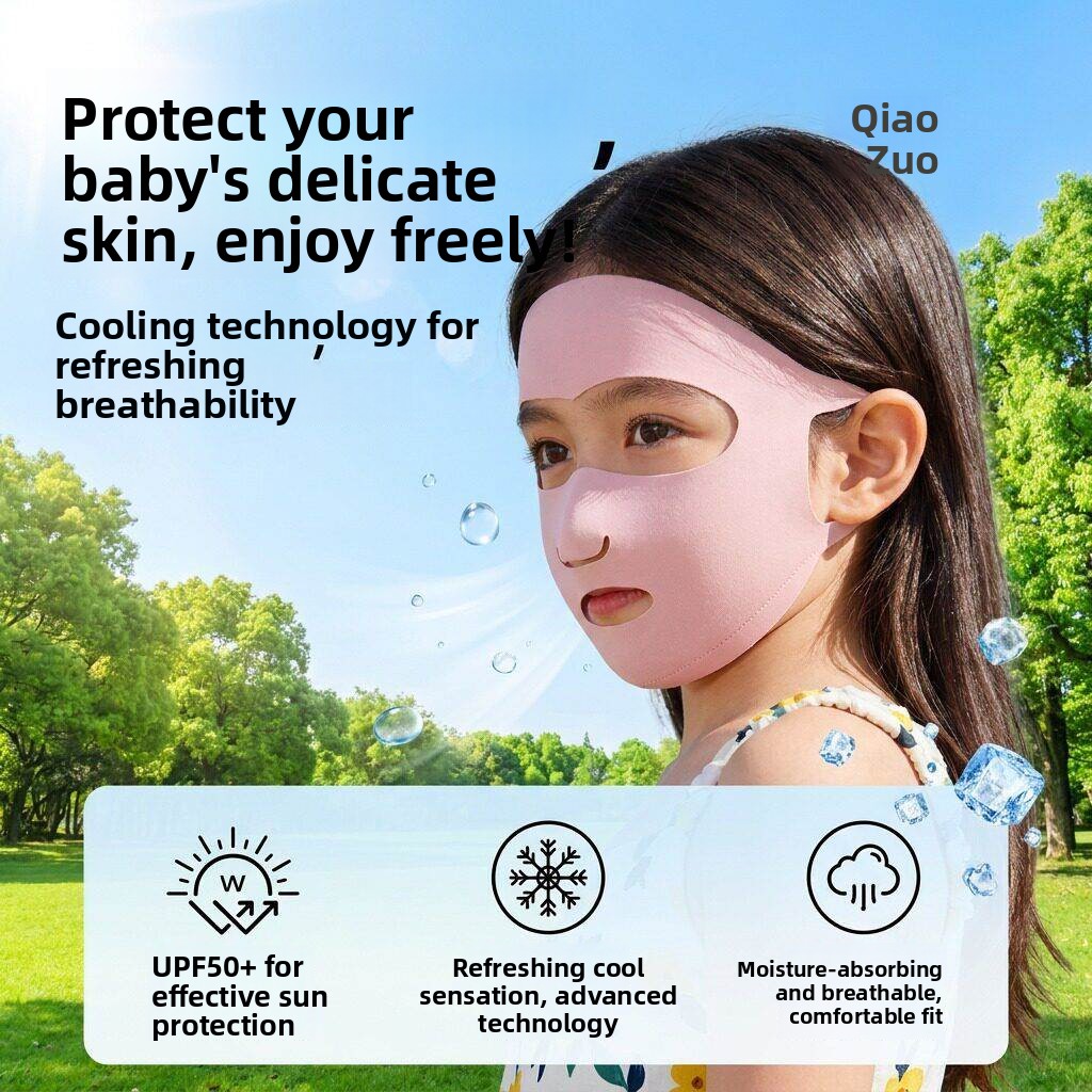 Kids Sun Protection Face Mask  - Kids Face Mask recension och pris