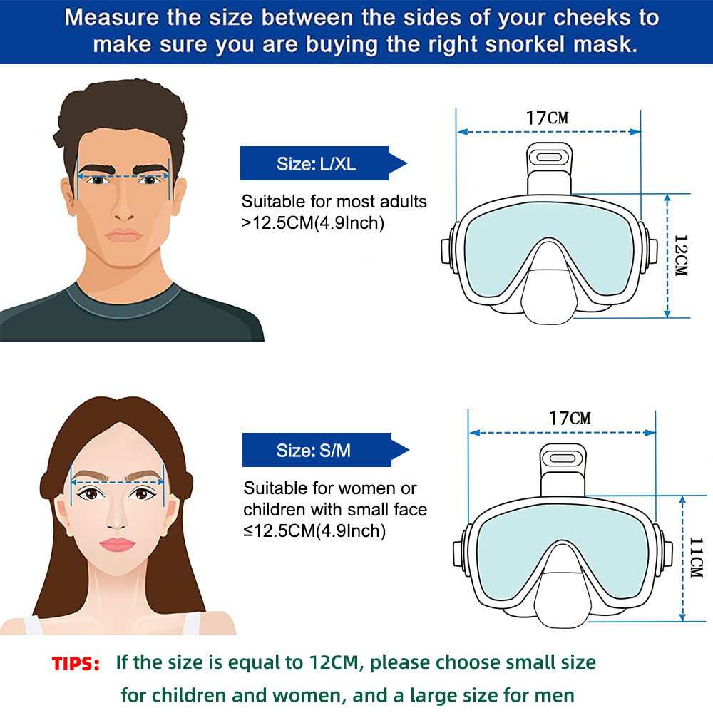 Diving Masks Foldable Anti-Fog - Anti Pollution Mask recension och pris