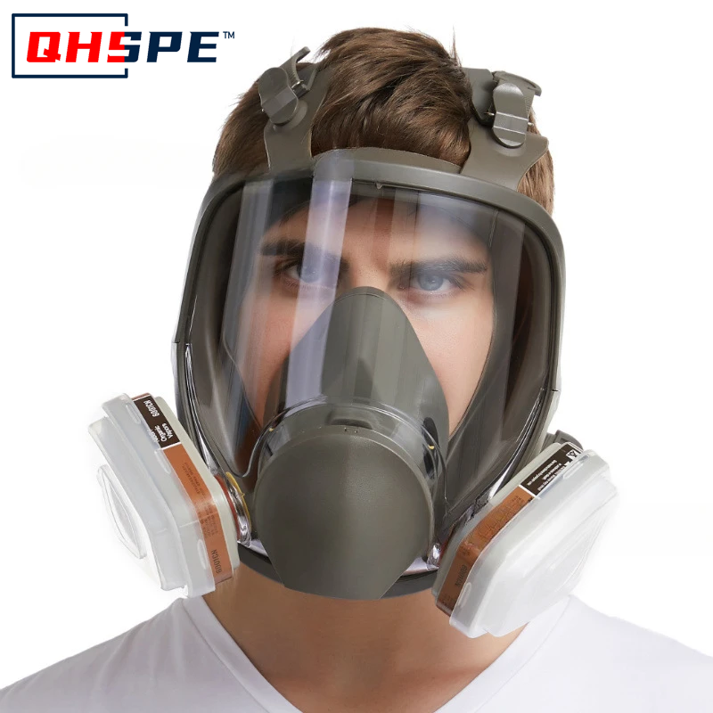 Anti-Fog 6800 Gas Mask Industr - Anti Pollution Mask recension och pris