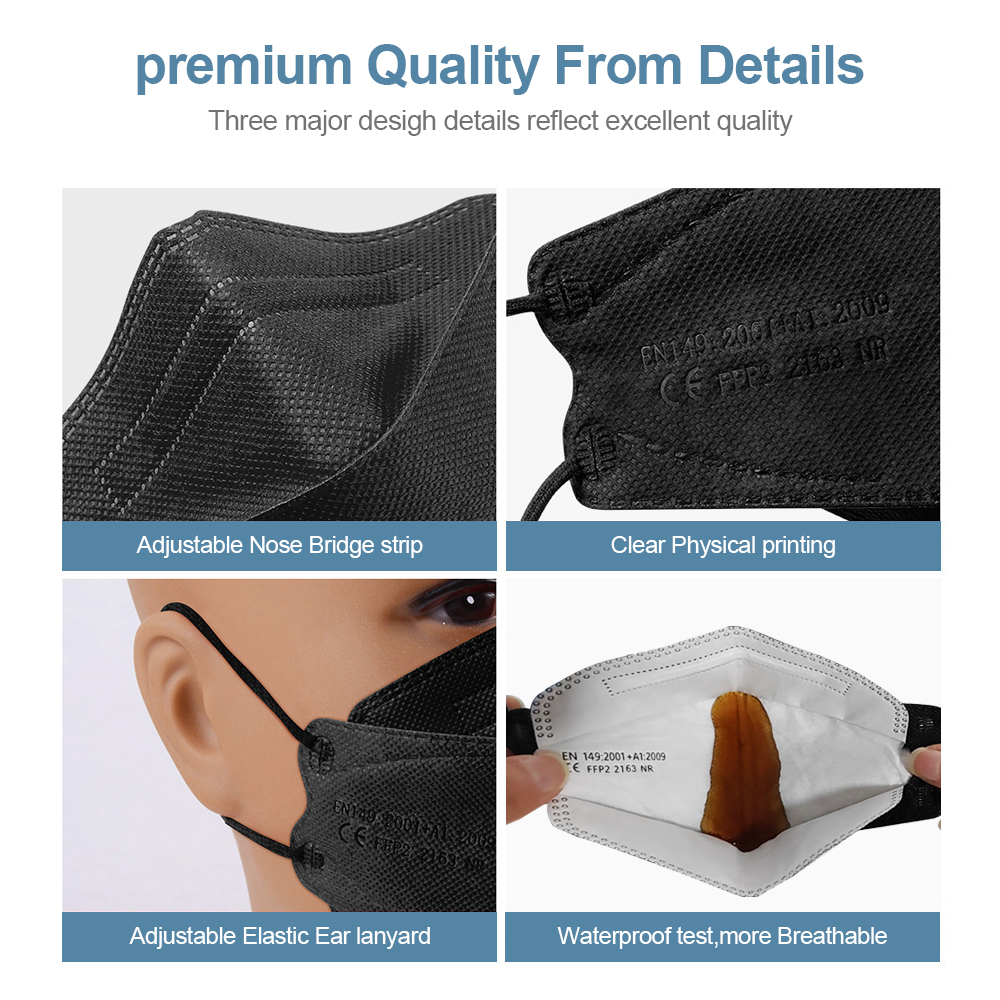 Adult Fish Shape Certified KN9 - Anti Pollution Mask recension och pris
