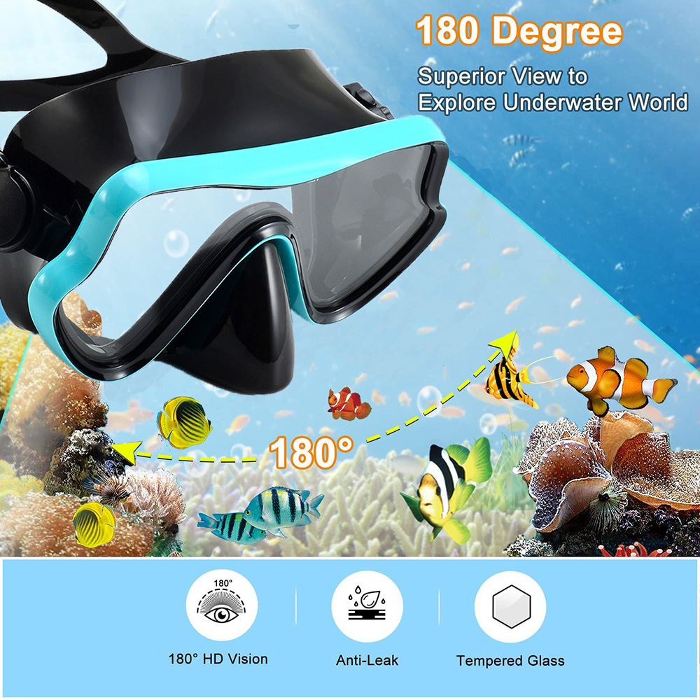 Diving Mask Swimming Goggles S - Anti Pollution Mask recension och pris