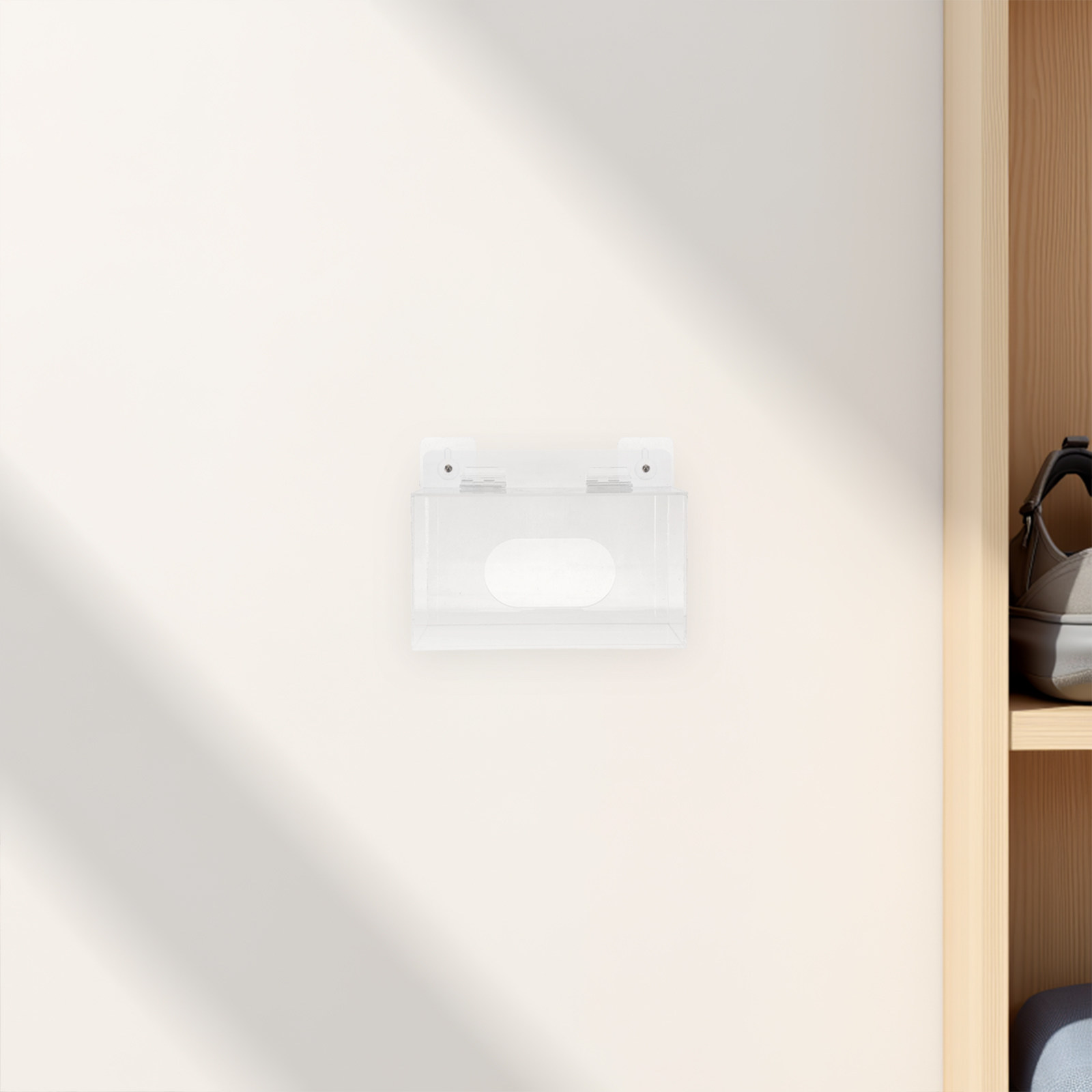 Acrylic Face Mask Holder Wall  - Face Mask Storage Box recension och pris